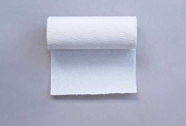 El papel toalla ayuda a mantener limpia la cocina.   