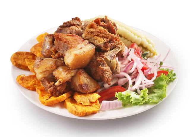 Bajo el nombre chicharrón denominamos cosas bien distintas, aunque todas suponen una fritura profunda. Bajo el nombre chicharrón denominamos cosas bien distintas, aunque todas suponen una fritura profunda.