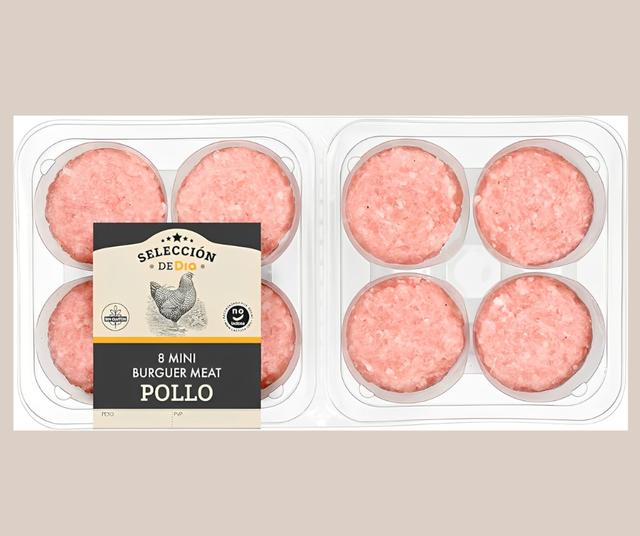  Hamburguesas de pollo de la marca “Selección de Día”.   