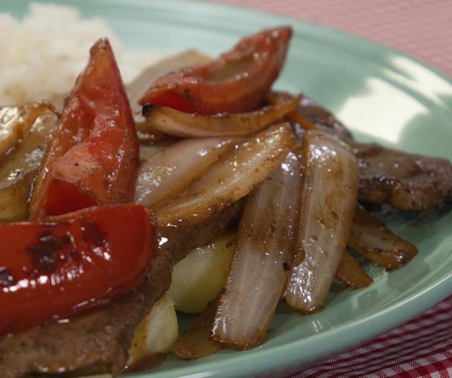 Hígado encebollado.   