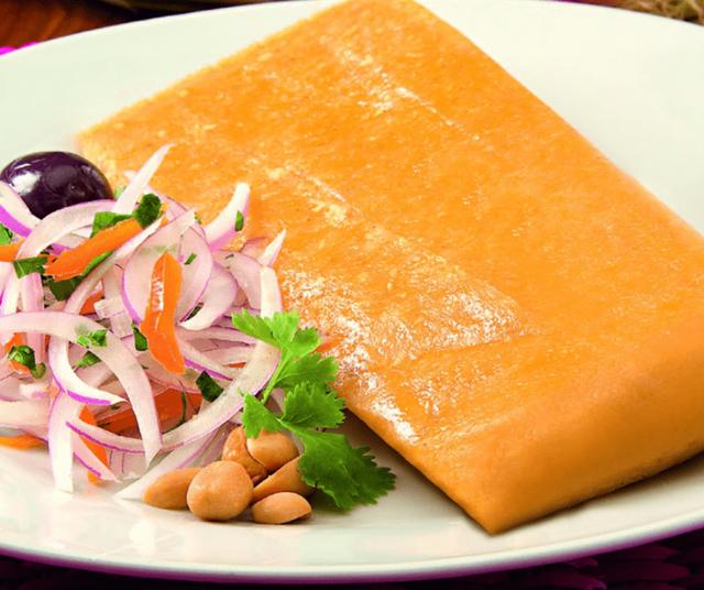 Tamal de pollo.   