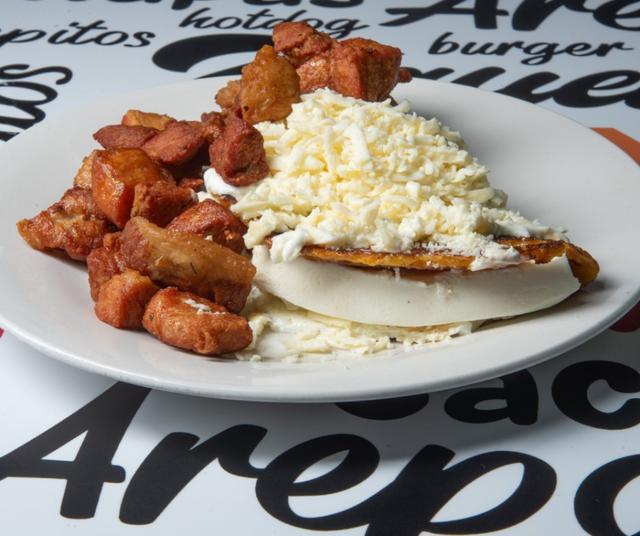 Arepa venezolana. Arepa venezolana.