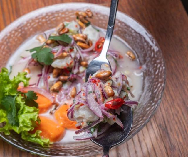 Leche de tigre de Tanta.   