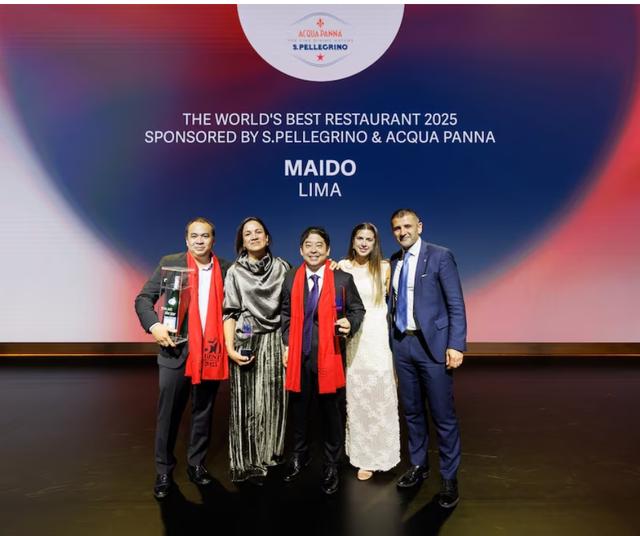 El equipo de Maido en The World’s 50 Best Restaurants.   