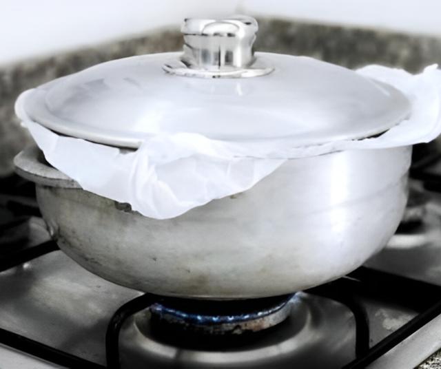 No cubras el arroz con bolsas.   