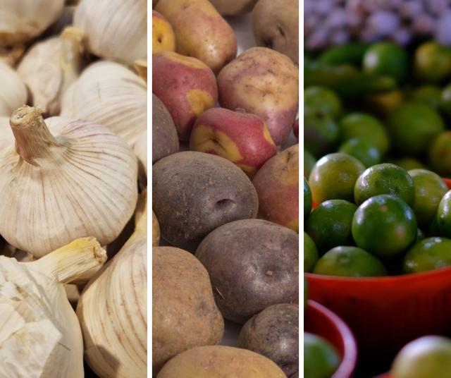 Precios de los alimentos en el Gran Mercado Mayorista de Lima.   