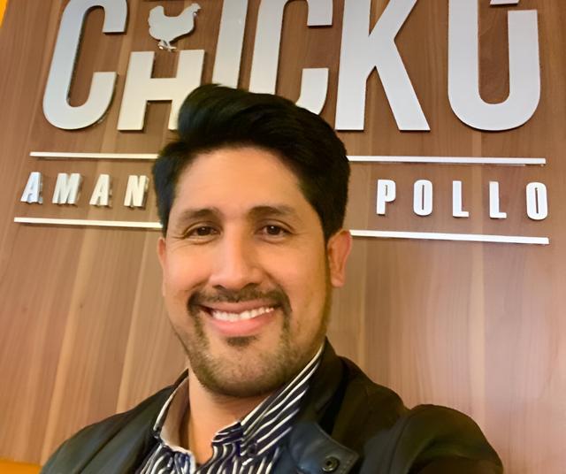 Chef peruano Cristian Ruiz.    