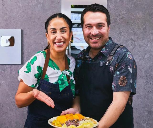  Nelly Rossinelli y Giacomo Bocchio.    