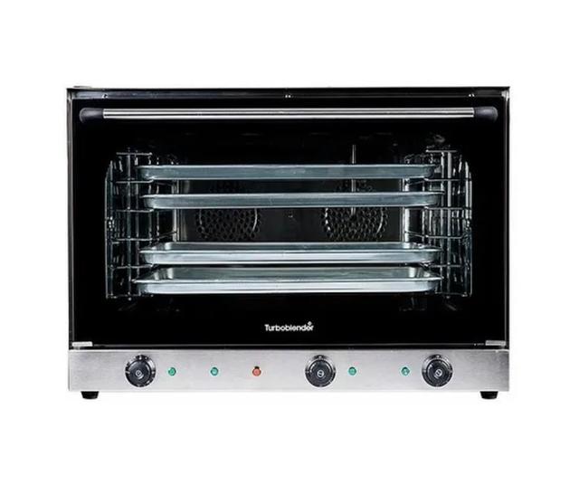 El horno de convección cocina en menos tiempo y sin gastar mucha energía.   