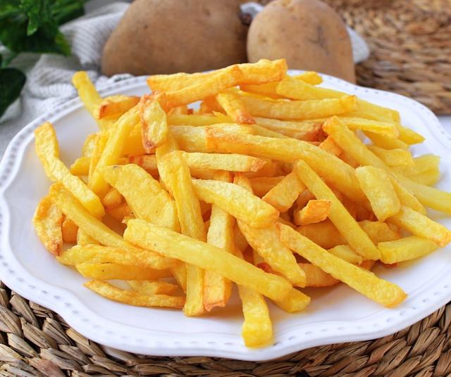 Papas fritas. Papas fritas.