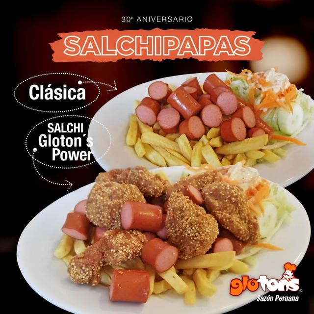 Salchipapas.   