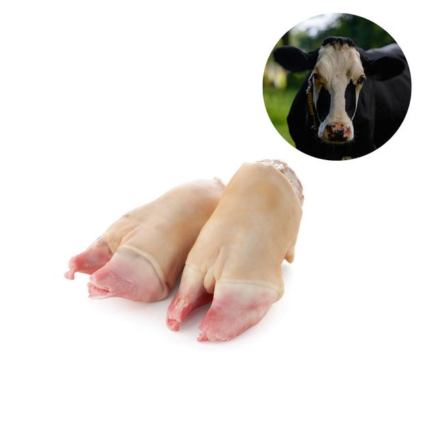 La sarza de patita está hecha de las extremidades de la vaca.   