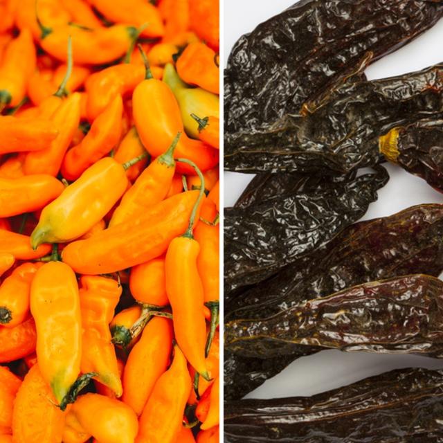 Para la receta del pavo peruano no pueden faltar el ají amarillo y el ají panca. Para la receta del pavo peruano no pueden faltar el ají amarillo y el ají panca.