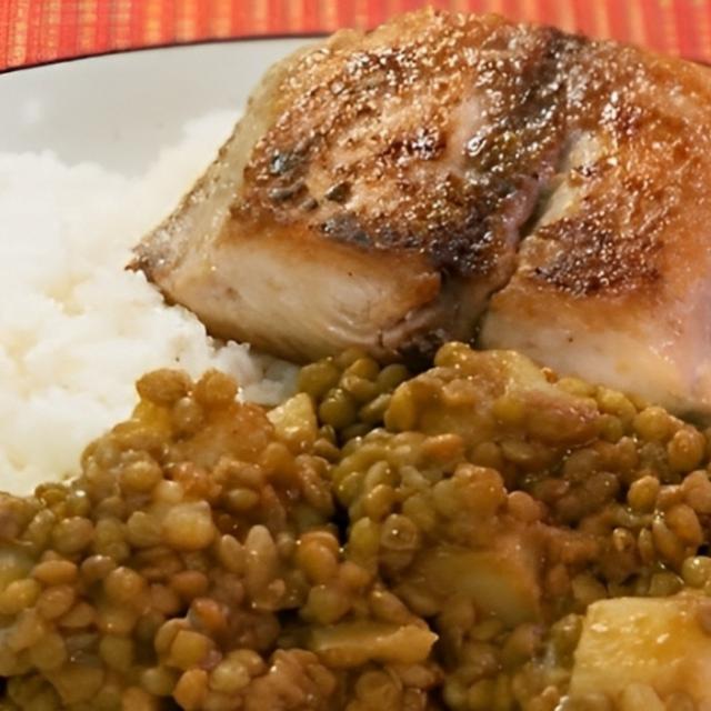 Lentejitas con pescado, un plato rico y nutritivo. Lentejitas con pescado, un plato rico y nutritivo.