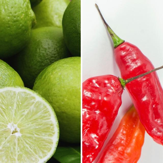 El ají limo y los limones son parte de los ingredientes que maceran el pescado.   