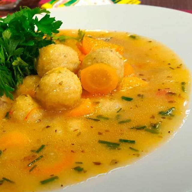 Sopa vori - vori de Paraguay. La mejor del mundo según Taste Atlas.   