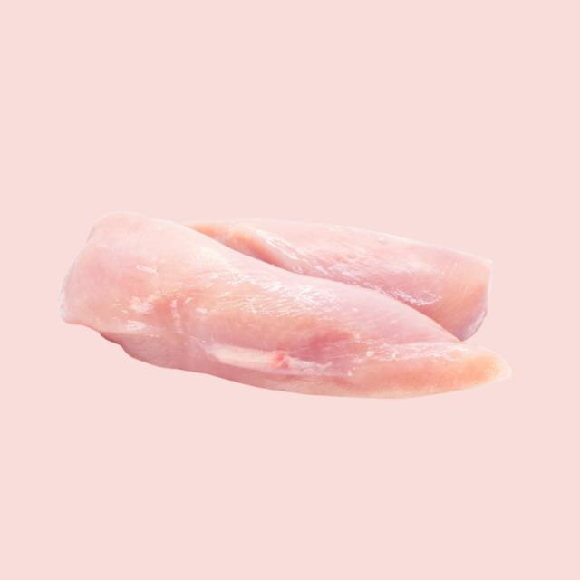 La parte más sana del pollo es el solomillo.   