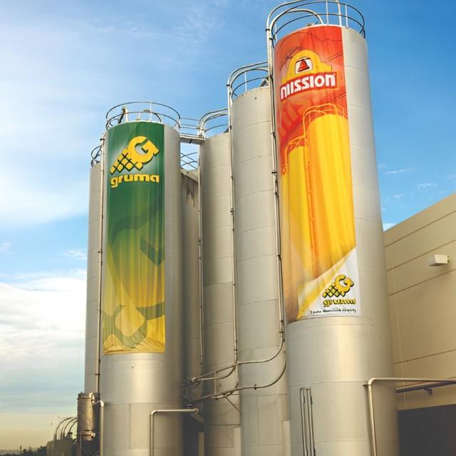 "Gruma" elabora harina de maseca y productos a base de maíz.   