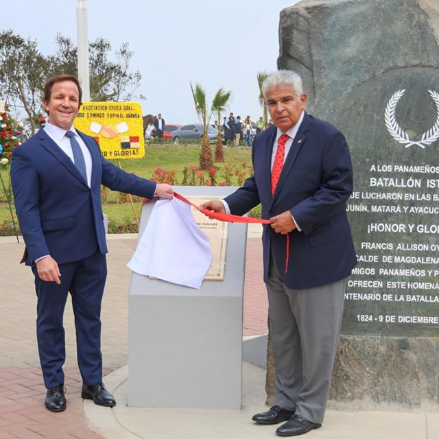 Alcalde de Magdalena del Mar y presidente de Panamá.   