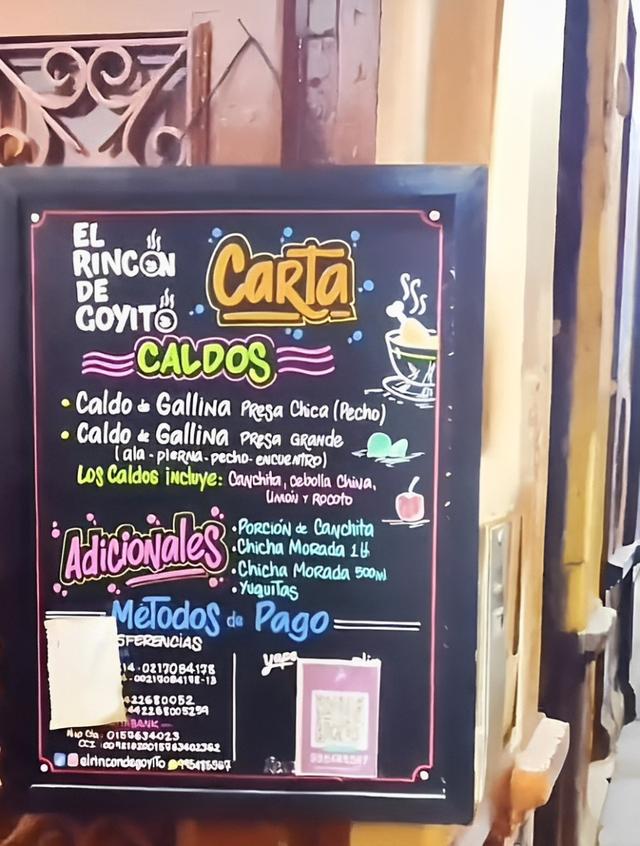 <strong> </strong>El rincón de Goyito. <strong> </strong>El rincón de Goyito.