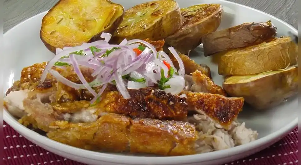 Chancho a la caja china Chancho a la caja china