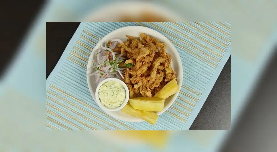 Chicharrón de pota Chicharrón de pota