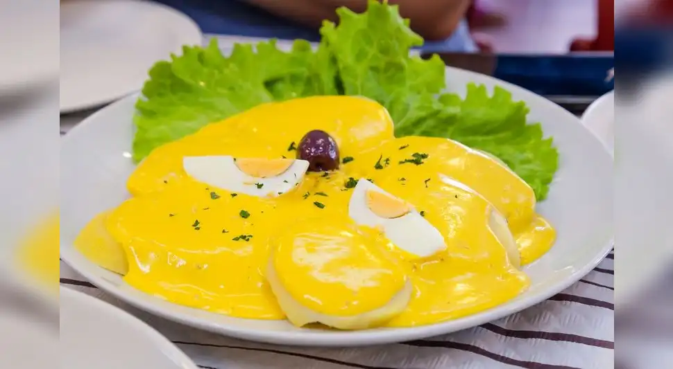 Papa a la huancaína Papa a la huancaína