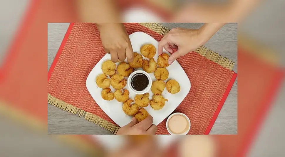 Langostinos al panko