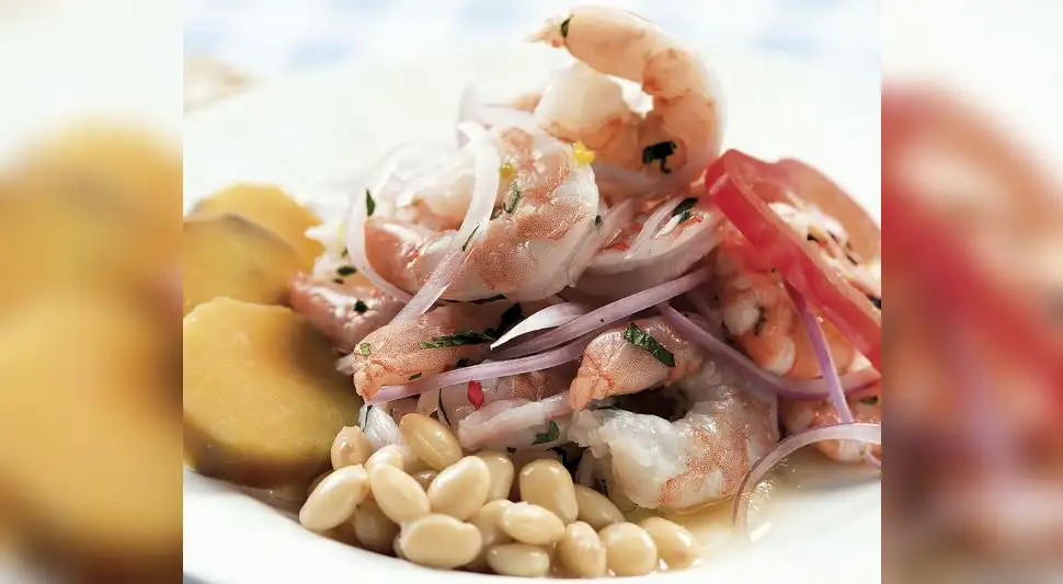 Ceviche de langostinos