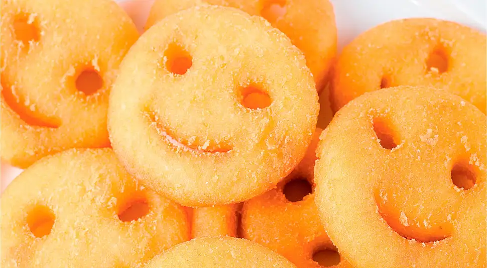 Papas fritas felices