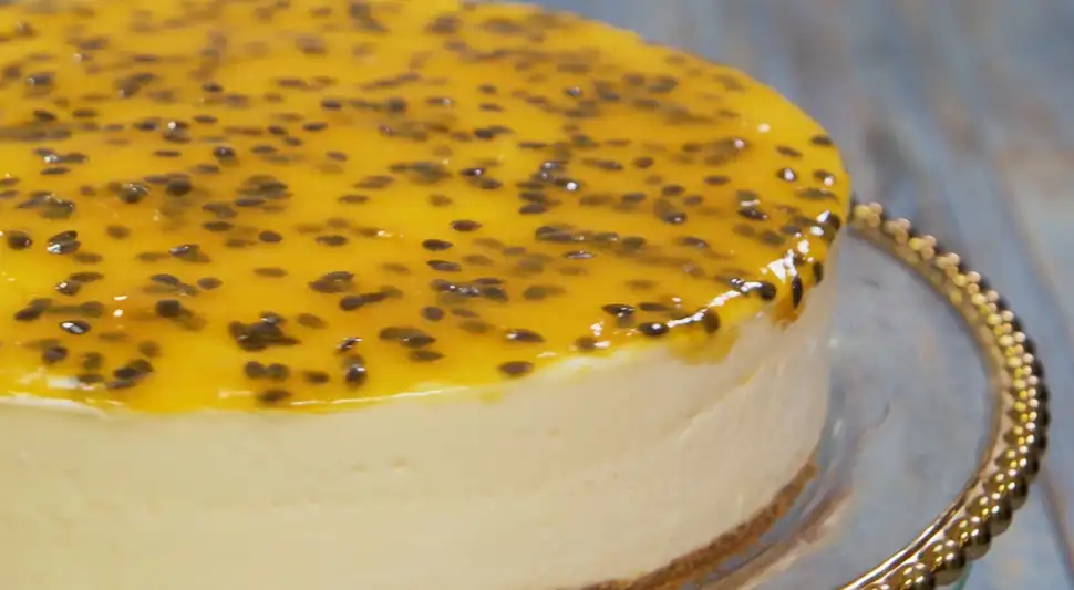 Cheesecake de maracuyá
