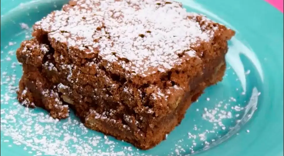 Brownie de chocolate y pecanas