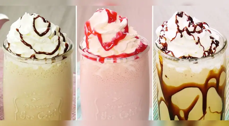 3 tipos de frappé