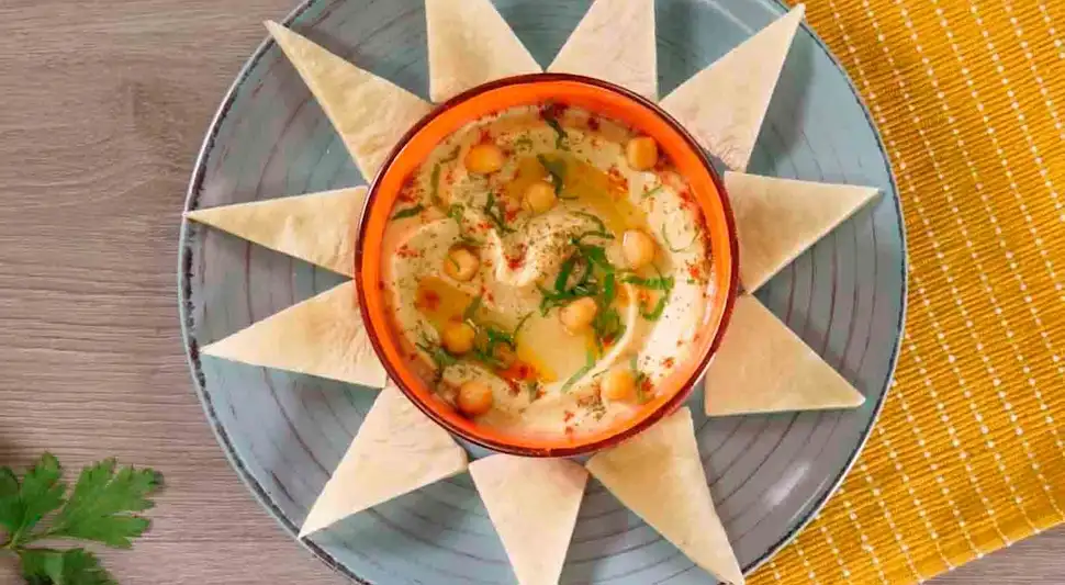 Hummus de garbanzo