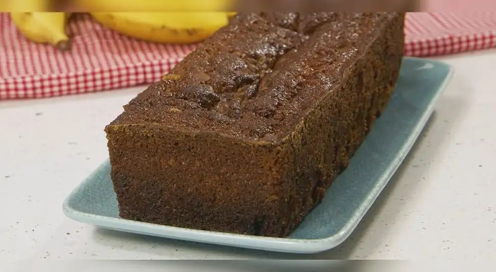 Queque de plátano Queque de plátano