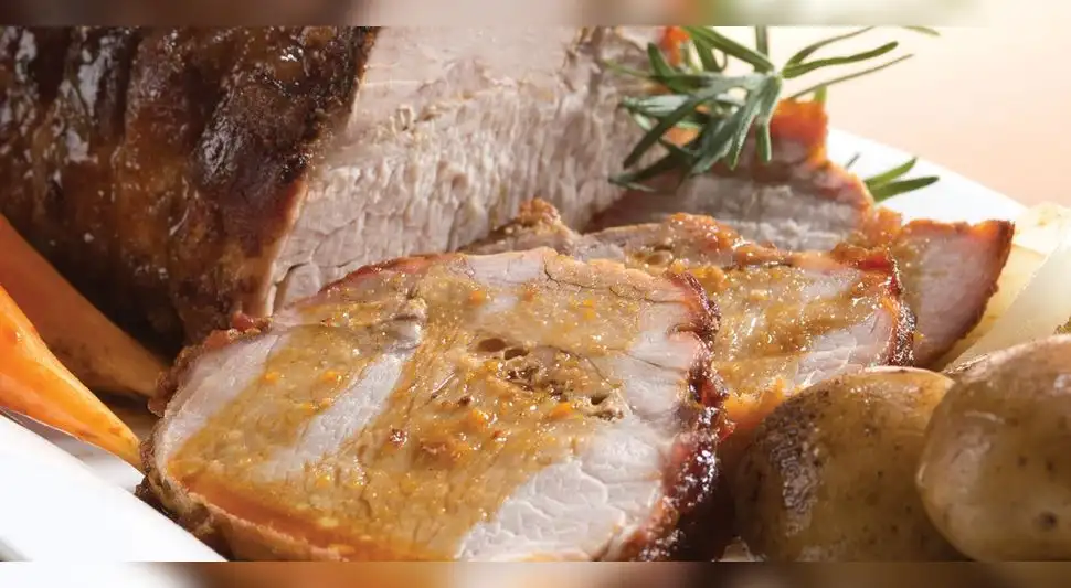 Bondiola con vegetales