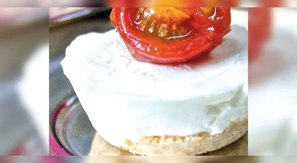 Mini cheesecakes salados