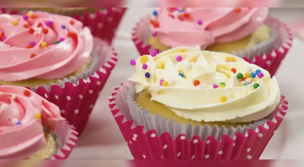 Cupcakes de vainilla Cupcakes de vainilla