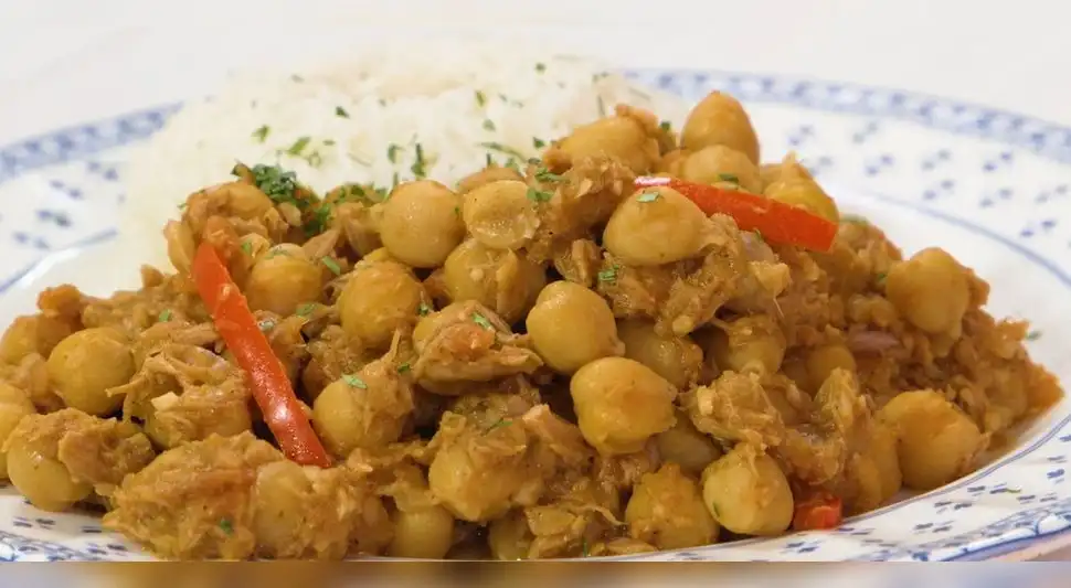 Garbanzos con atún Garbanzos con atún