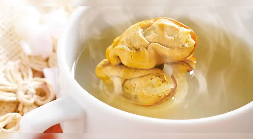 Consomé de choros al vapor