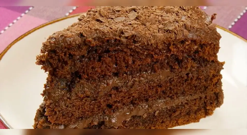 Torta casera de chocolate