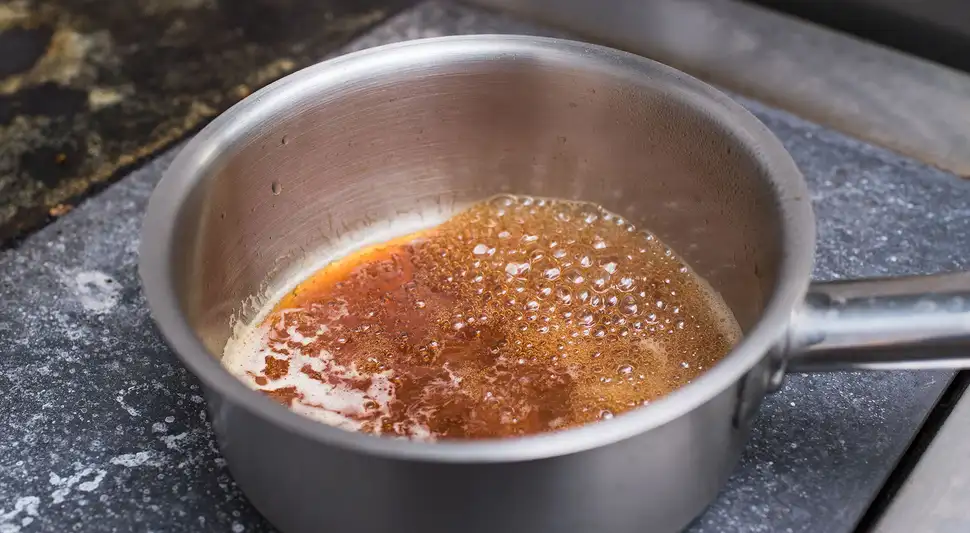 Caramelo en olla