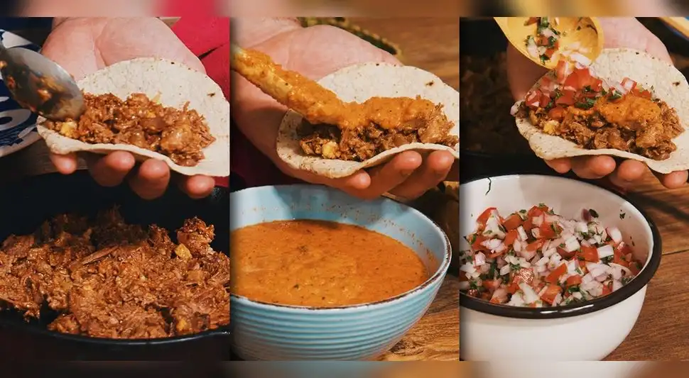 Tacos de carne Tacos de carne