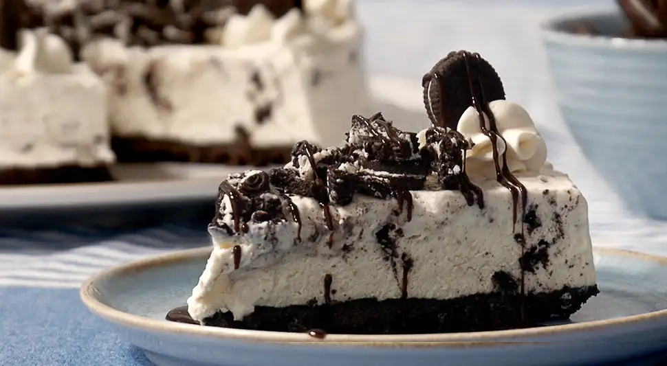 Cheesecake de oreo Cheesecake de oreo