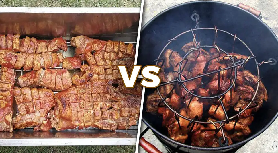 Caja china Vs. Cilindro Caja china Vs. Cilindro