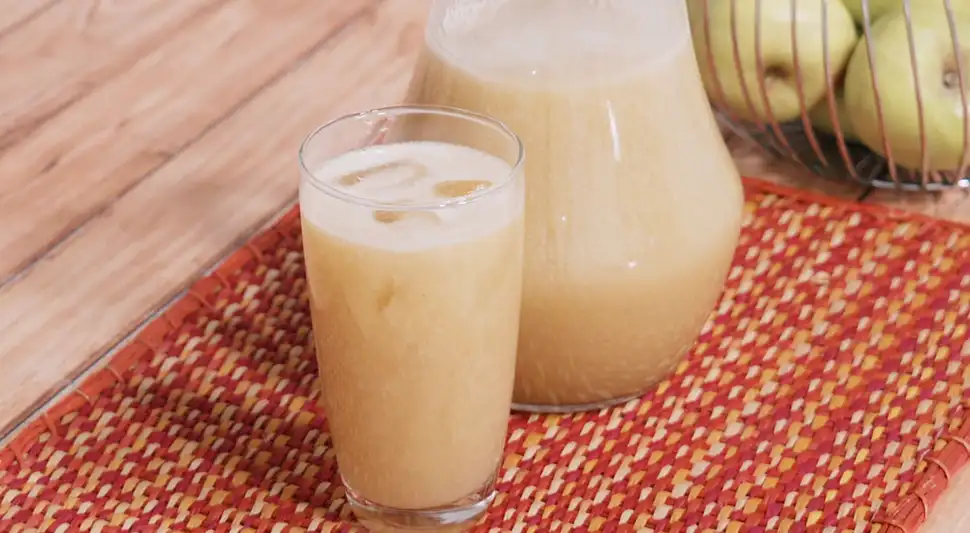 Jugo de manzana