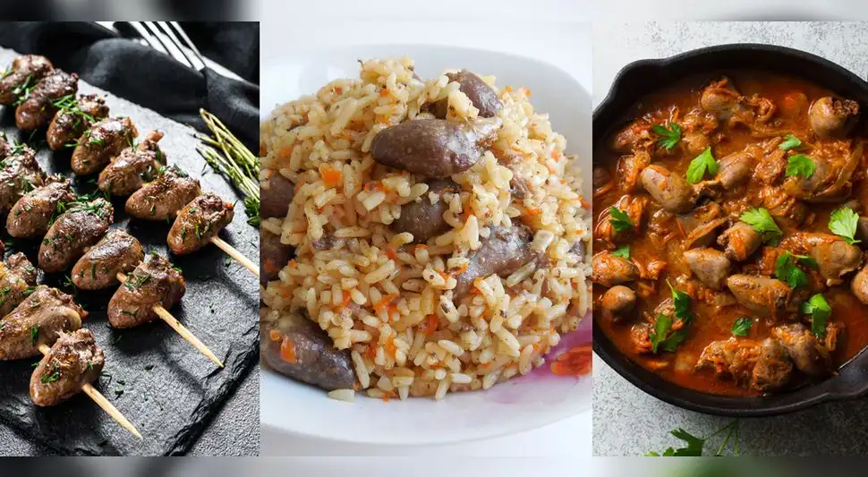 Recetas con corazón de pollo Recetas con corazón de pollo