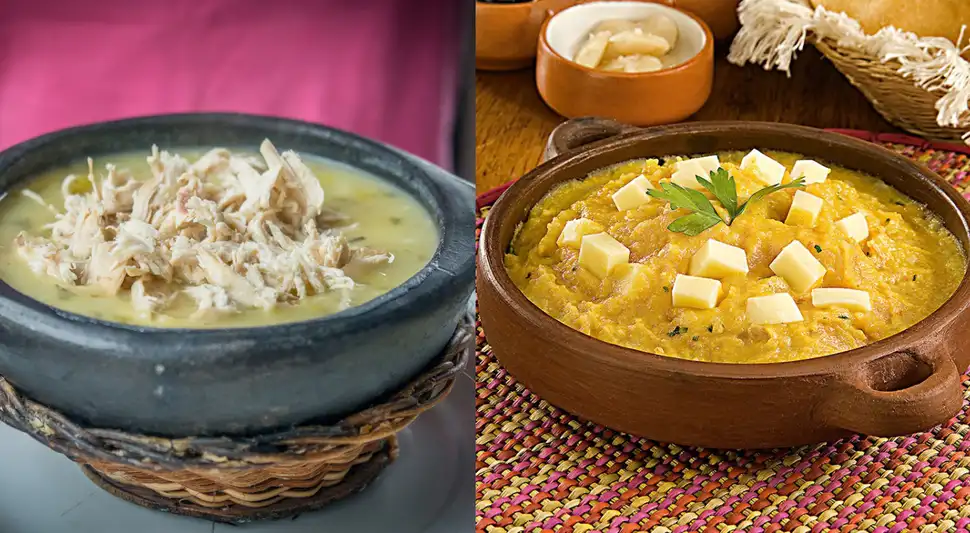 ajiaco peruano y colombiano ajiaco peruano y colombiano