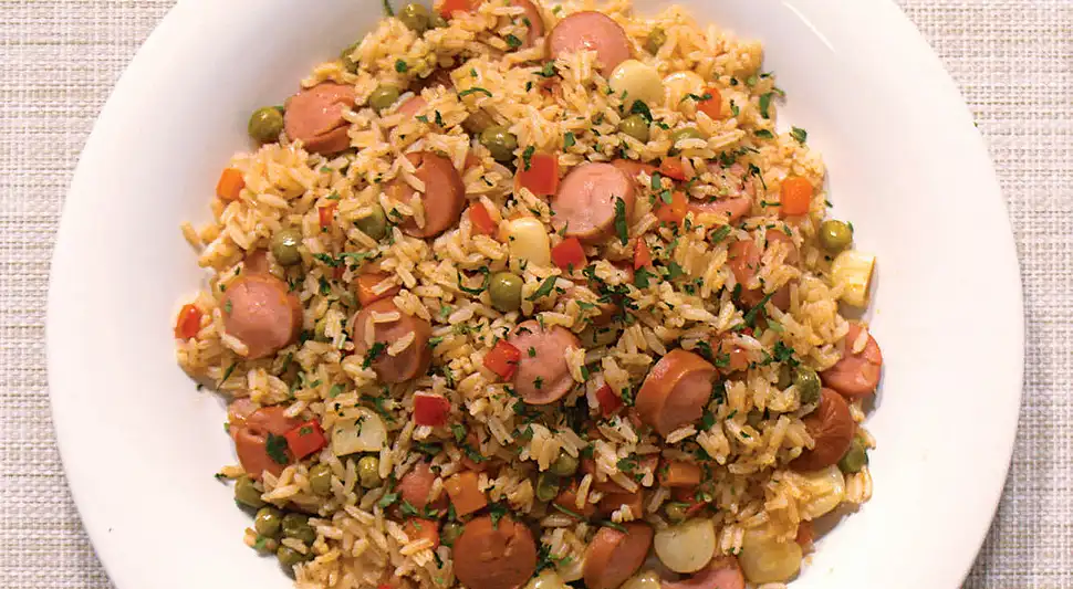 Arroz a la jardina