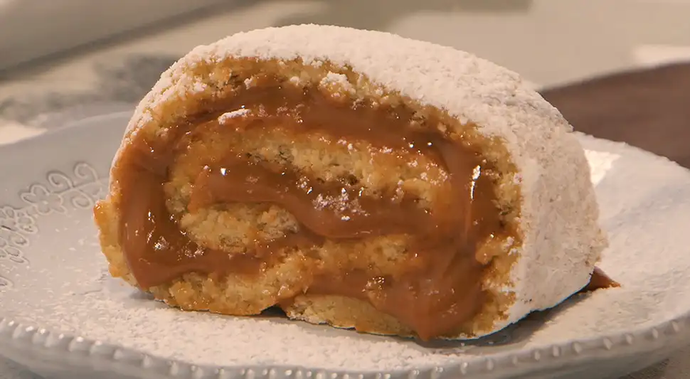 Pionono con manjar blanco